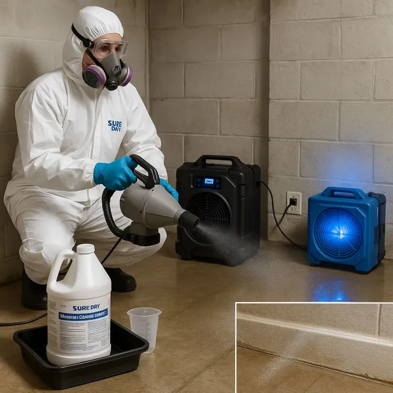 Sanitization and Odor Removal process in Cottonwood, AZ