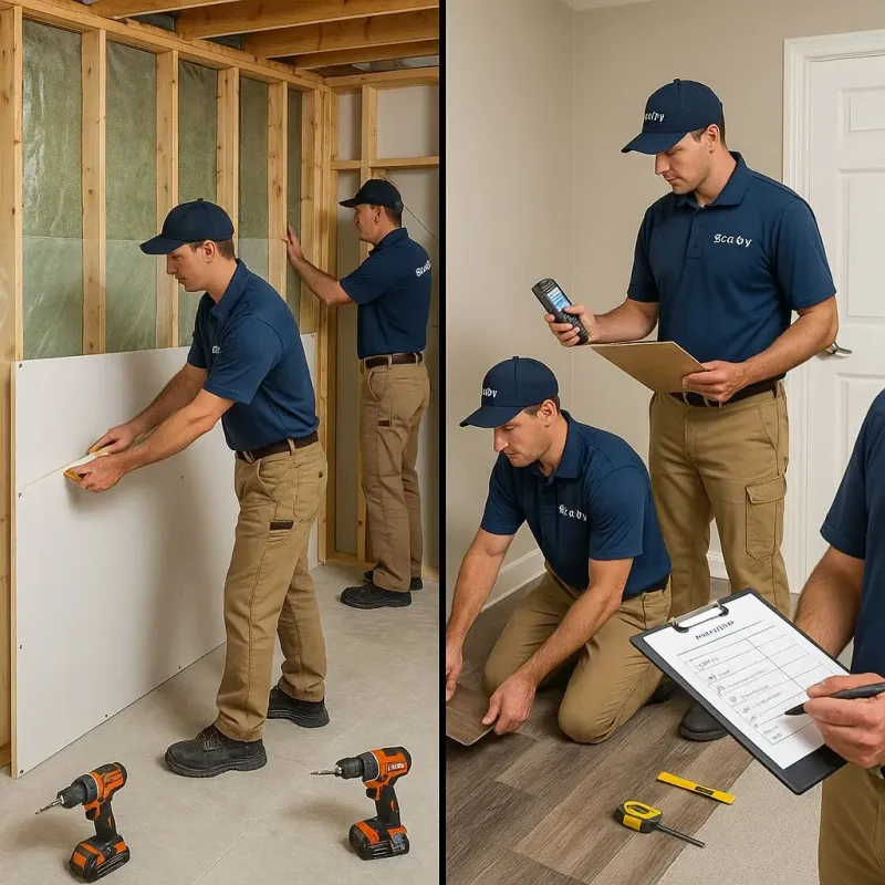 Repairs and Reconstruction process in Cottonwood, AZ